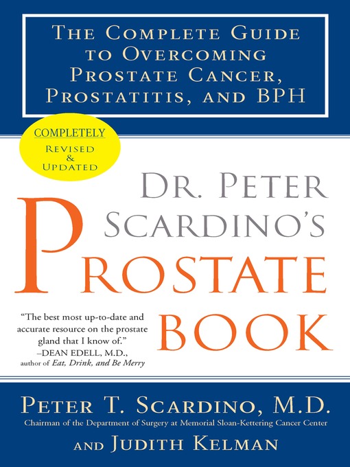 Title details for Dr. Peter Scardino's Prostate Book, Revised Edition by Peter T. Scardino M.D. - Wait list
